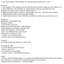 2011–2015 Jeep Grand Cherokee, obere Verkleidung, 55079197AH