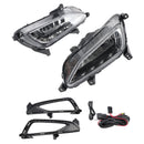 2016-2018 Hyundai Tucson LED Fog Lights Front Bumper Lamps with DRL 86525-D3200 5000K-7000K