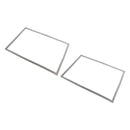 2 sztuki DA97-12522J Zamrażarka Uszczelka ścinająca dla lodówki Samsung AP5623489 3973455