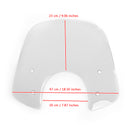 Parabrisas parabrisas adecuado para Vespa LX 50 LX 125 LX 150 GT200 GTS 250 ie GTS300 Super Generic