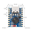 ESP32-S3 utviklingskort S3FH4R2 dual core prosessor 240MHz driftsfrekvens