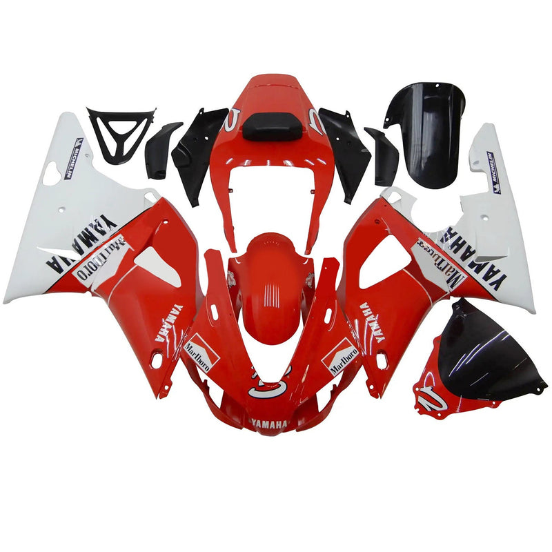 1998-1999 Yamaha YZF-R1 injeksjonskinnesett kroppsplast ABS