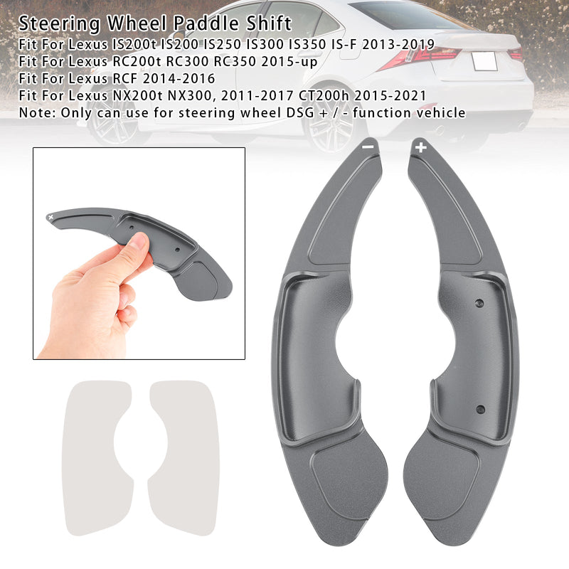 Lenkrad-Schaltwippen-Erweiterungen für Lexus IS RC RCF NX
