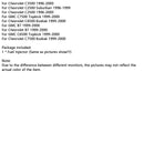 1 STÜCKE Kraftstoff Injektor 17109596 Fit Chevrolet Fit GMC 7.4L V8 1996-2000 83211150