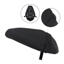 2019-2025 Kawasaki Ninja ZX-6R Soziussitzkissen, flach, schwarz