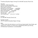 GM GMC DURAMAX DIESEL 6,6 l Opravy větrání klikové skříně