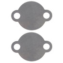 2 × AGR-Ventil-Blindplatte für Volkswagen Transport T5 2.0 BiTDI CFCA-Motor