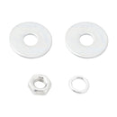 4x Custom DICE Kennzeichenschraube Gelb Kunststoff Motorrad Chopper Bobber