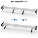 Universal justerbar letvægts GT aluminium bagvinge racerspoiler Generisk