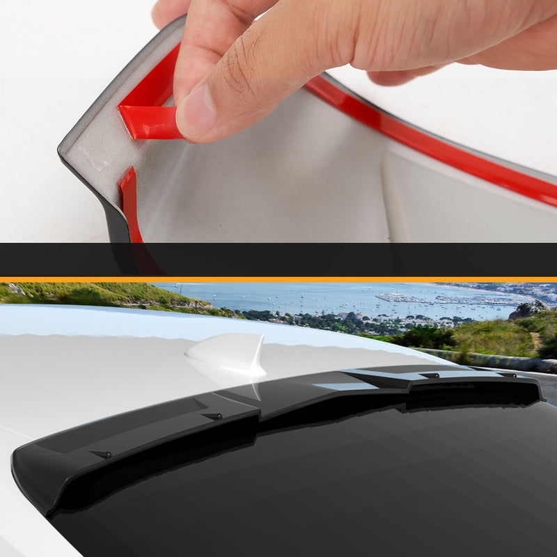 Glänzend schwarzer Heckscheiben-Dachspoiler, passend für Toyota Camry LE SE XSE XLE 2018-2021 Generic