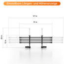 Gepäckraum Hundegitter Schutzgitter Trenngitter für Auto SUV Kombi Universal