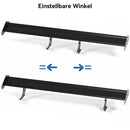 Spoiler de corrida de asa traseira de alumínio GT leve e ajustável universal genérico