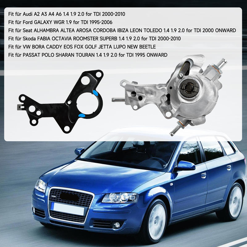 Bomba de vacío 038145209 para Audi A2 A3 A4 A6 2000-2010 1.4 TDI/1.9 TDI/2.0 TDI