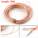 RG178 RF koaksialkabelkontakt 50 Ohm M17/93-RG178 Koaksialkabel