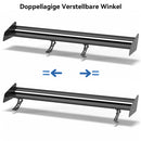 Universeller verstellbarer Double Deck GT Heckflügelspoiler aus Aluminium