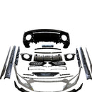 Adecuado para Audi R8 4S (2016–2020), actualización 2021–2024, kit de carrocería de fibra de carbono, parachoques