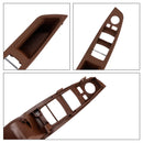 7x Rot Braun Innen Tür Panel Griff Pull Trim Für BMW 5 Series F10 F11 10-16