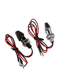 12V LED Blinker Anzeige Licht 8mm Universal Motorrad Für Yamaha