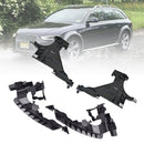 2013–2016 Audi A4 Facelift 4-teiliges Frontscheinwerfer-Montageplatten-Set