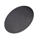 Ovales, bare lisensplate laget av aluminiumslegering, DIY, universell passform for motorsykler