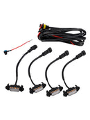 2016-2023 Toyota Tacoma Clear Lens Amber Light Front Grille LED Light Kit