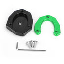 Podstawka podpórki bocznej Podkładka przedłużająca do KAWASAKI Z900 Z1000SX 17-19 Zielony