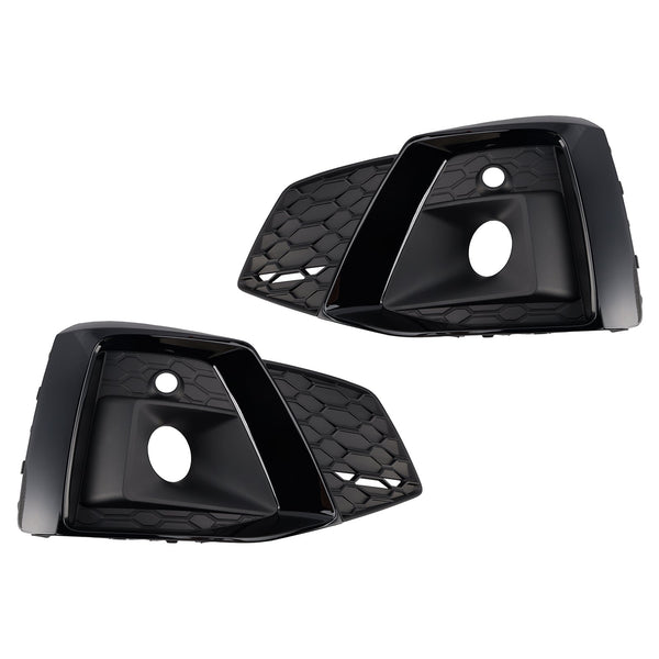 2020-2023 Audi A5 S-line S5 2PCS Frontstoßstange Nebelscheinwerfer Abdeckung Kühlergrill 8W6807682T3Q7