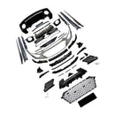 Adecuado para Audi R8 4S (2016–2020), actualización 2021–2024, kit de carrocería de fibra de carbono, parachoques