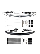 2014+Touring Electra Glide Street Glide Ultra Limited LED Lauf Blinker Licht Windschutzscheibe Trim