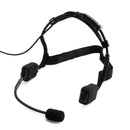 7.1-C9 Fortschrittliches taktisches Ohrbügel-Headset mit großem Stecker und rückseitiger Befestigung