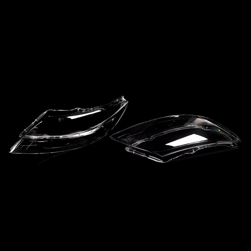 2PCS Front Scheinwerfer Glas Klar Abdeckung Für Audi Q7 2006-2015