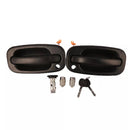 Türgriff außen, 2 Türschlösser und 2 identische Schlüssel für GM Chevy 2001-2006