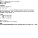 2008-2018 Dodge Ram 5500 Luftansaugschlauch 696-207 53032944AC 53032 944 AK