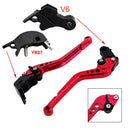 Palanca larga de embrague y freno adecuada para YAMAHA XSR900 XSR900GP MT-09 MT-09SP 2024-2025