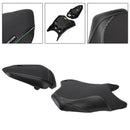 2024-2025 Für Kawasaki Ninja 500 Z500 Raider Soziuskissen-Set vorne &amp; hinten, Schwarz 1