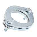 2 stålflenser 2,5 tommer 64 mm for rørets eksosreparasjonstilkobling og bolter