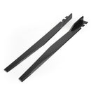 Par 120 cm Carbon Fiber Sideskørter Rocker Splitters Diffuser Winglet Wings