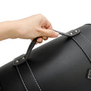 Satteltaschen- und Halterungsset, seitliche Aufbewahrung, universeller Schnellverschluss, schwarz, für Motorräder
