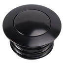 Black hinged vented fuel tank cap for Softail Low Rider Dyna Sport Super Glide