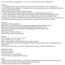 4 Stück Einspritzdüsen für Mazda 2 1.3L 1.5L 2011-2014 Fiesta 2009 297500-0460