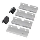 12x Sitzbefestigungs-Verstärkungsplatten/Halterungen für VW T5 T6 2+1 Rücksitze