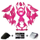 Injection Verkleidung Kit Karosserie Kunststoff ABS fit Für Kawasaki ZX6R 2019-2023