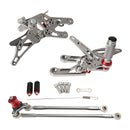 Fotstøttesystem - grå for Honda CBR 600 RR PC37 03-06 CBR 1000 RR SC57 04-07