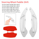 Lenkrad-Schaltwippen-Verlängerung für Volvo XC60 XC90, Aluminium