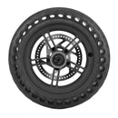 87mm para m365/1s/lite 8.5 "pneu de scooter da roda traseira de borracha sólida + cubo + disco de freio a disco