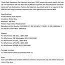 1 STÜCKE Kraftstoffinjektor 0261500013 Fit Alfa Romeo 156 932 GT 937 GTV Spider 916 2,0