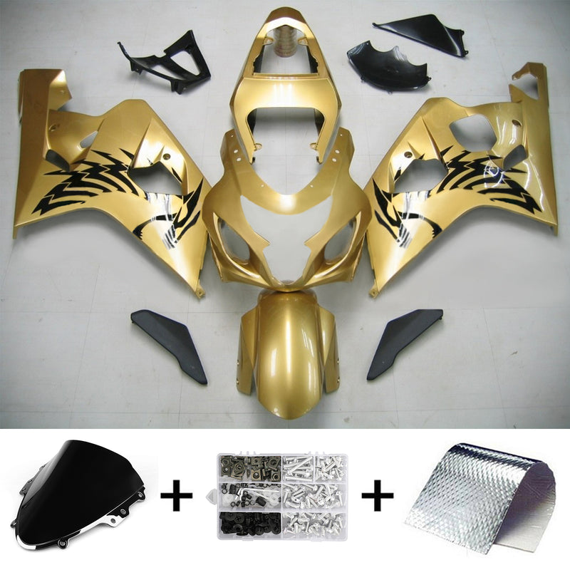 2004-2005 Suzuki GSXR 600/750 K4 injektion trigger kit body plast abs