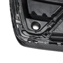 2019–2022 Audi Q3 S-Line 2 Stück glänzend schwarz Frontstoßstangen-Kühlergrillabdeckung