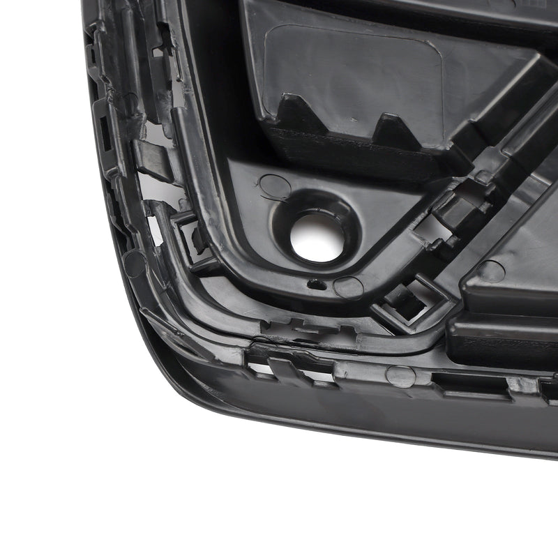 2019–2022 Audi Q3 S-Line 2 Stück glänzend schwarz Frontstoßstangen-Kühlergrillabdeckung