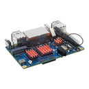 Kühler Orange Pi RV2 Entwicklungsboard Kühlkörper aus reinem Kupfer, selbstklebender Kühler